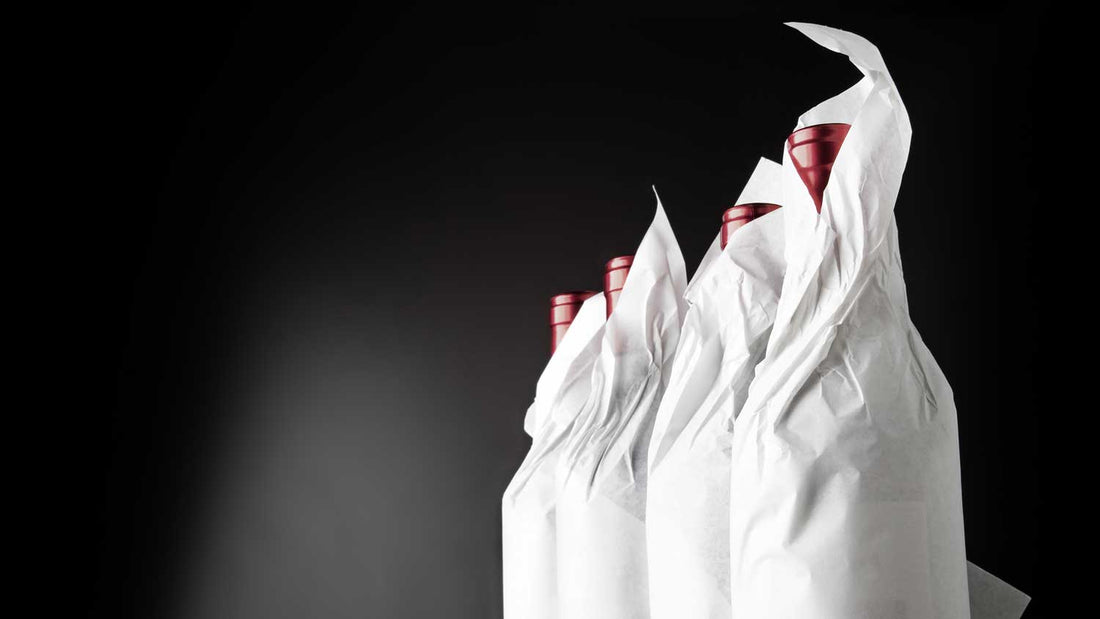 En Primeur Wein verpackt für eine Vorbestellung