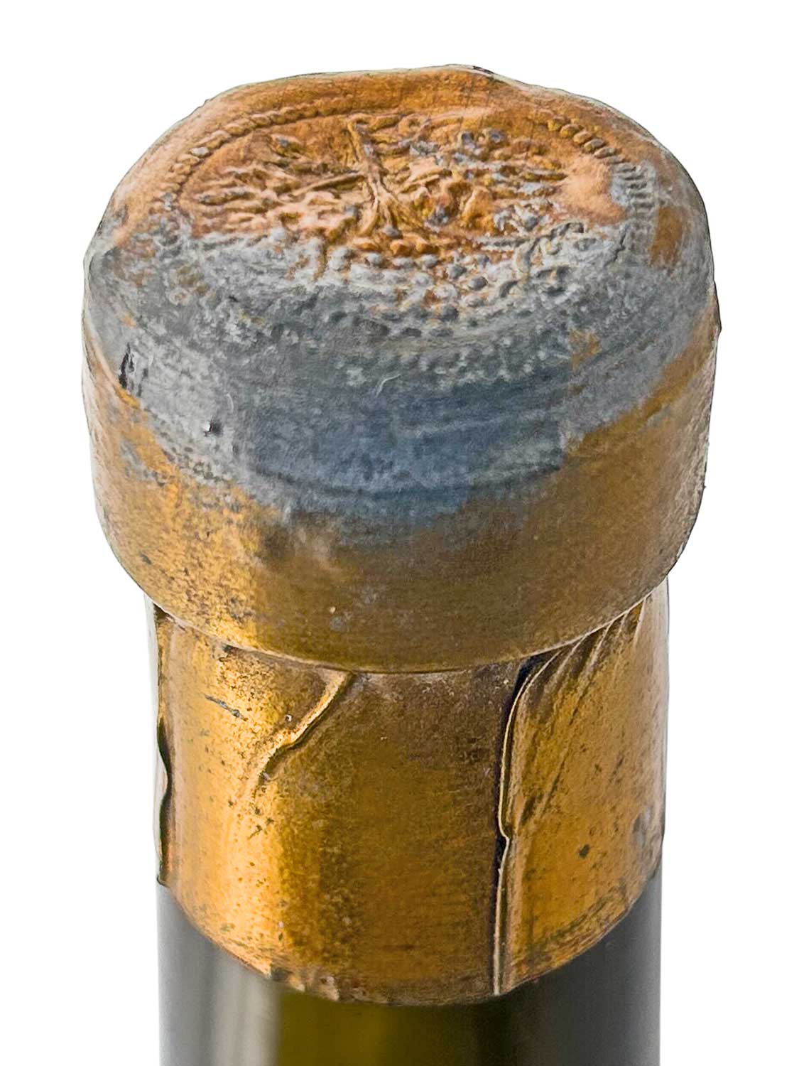 Kapsel einer Weinflasche von Chateau Angelus 1959