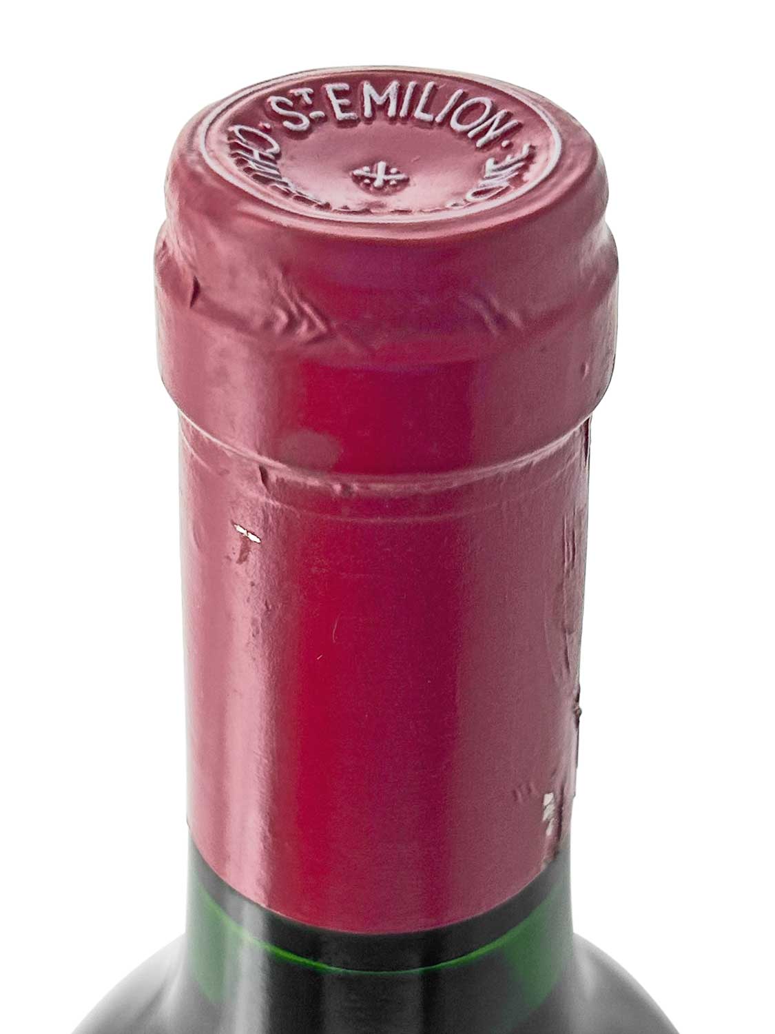 Kapsel einer Weinflasche von Chateau Ausone 1993