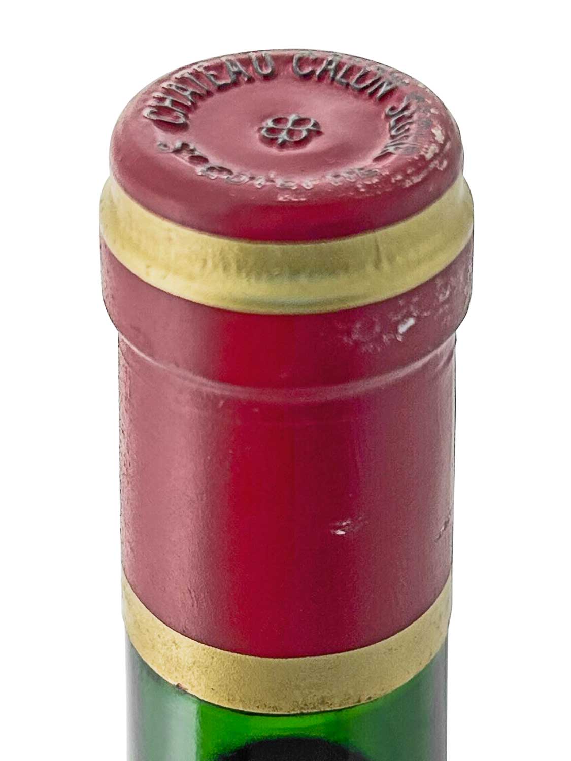 Kapsel einer Weinflasche von Chateau Calon Segur 1993