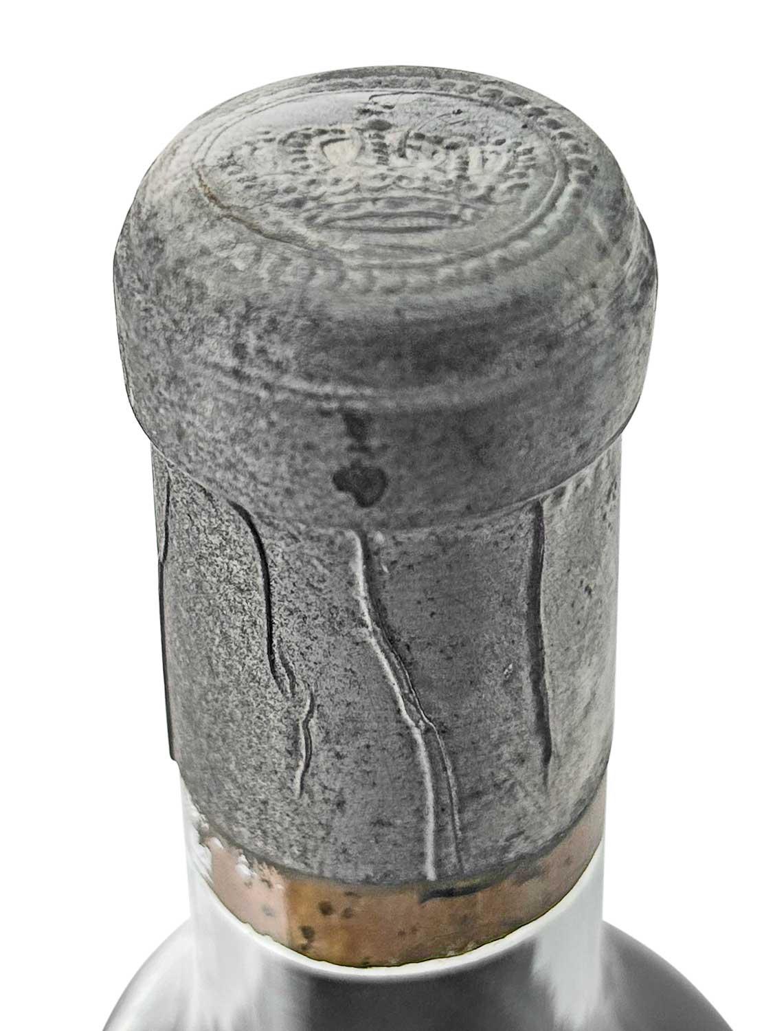 Kapsel einer Weinflasche von Chateau Coutet 1962