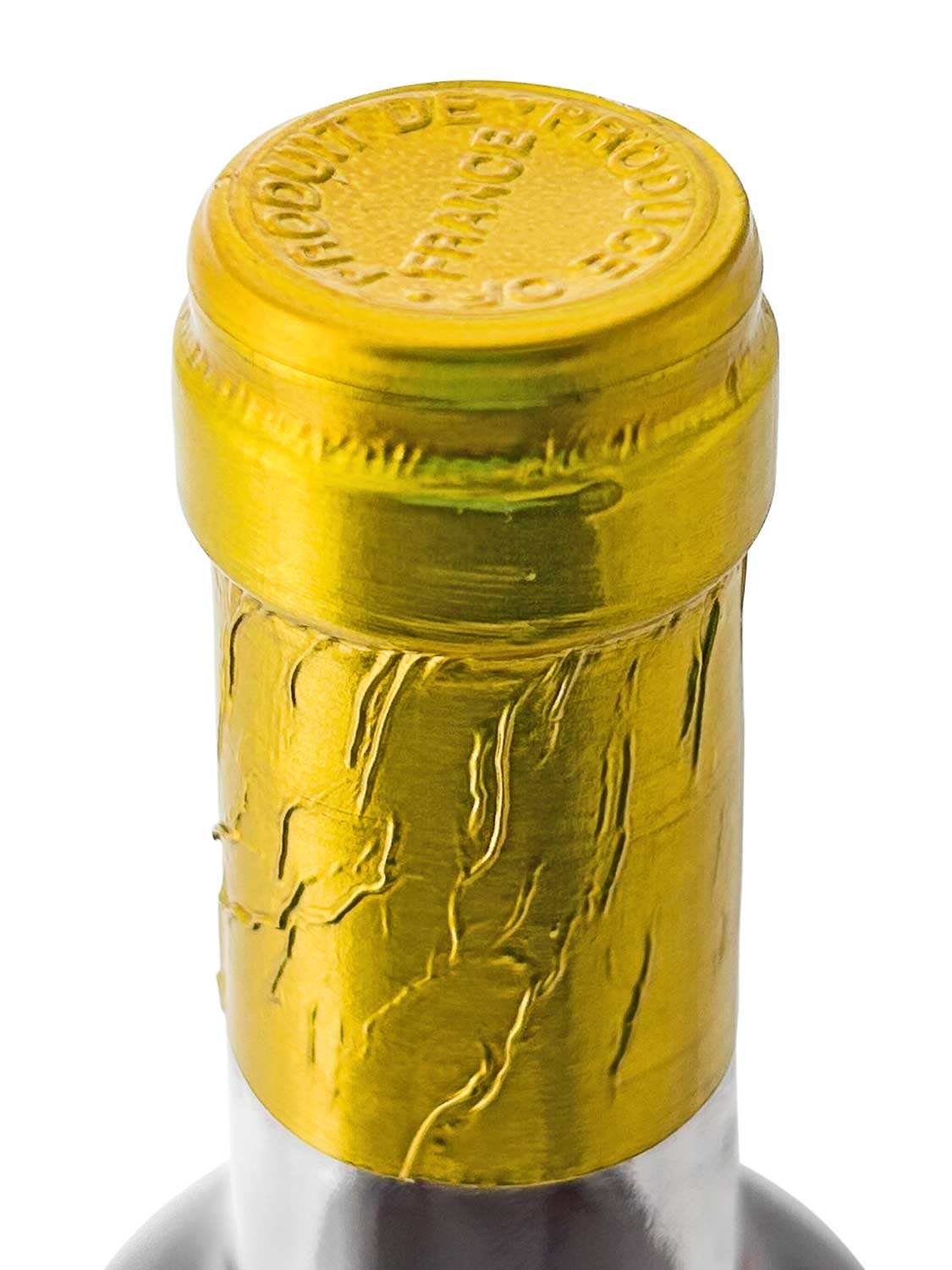 Kapsel einer Weinflasche von Chateau d' Arche 1999