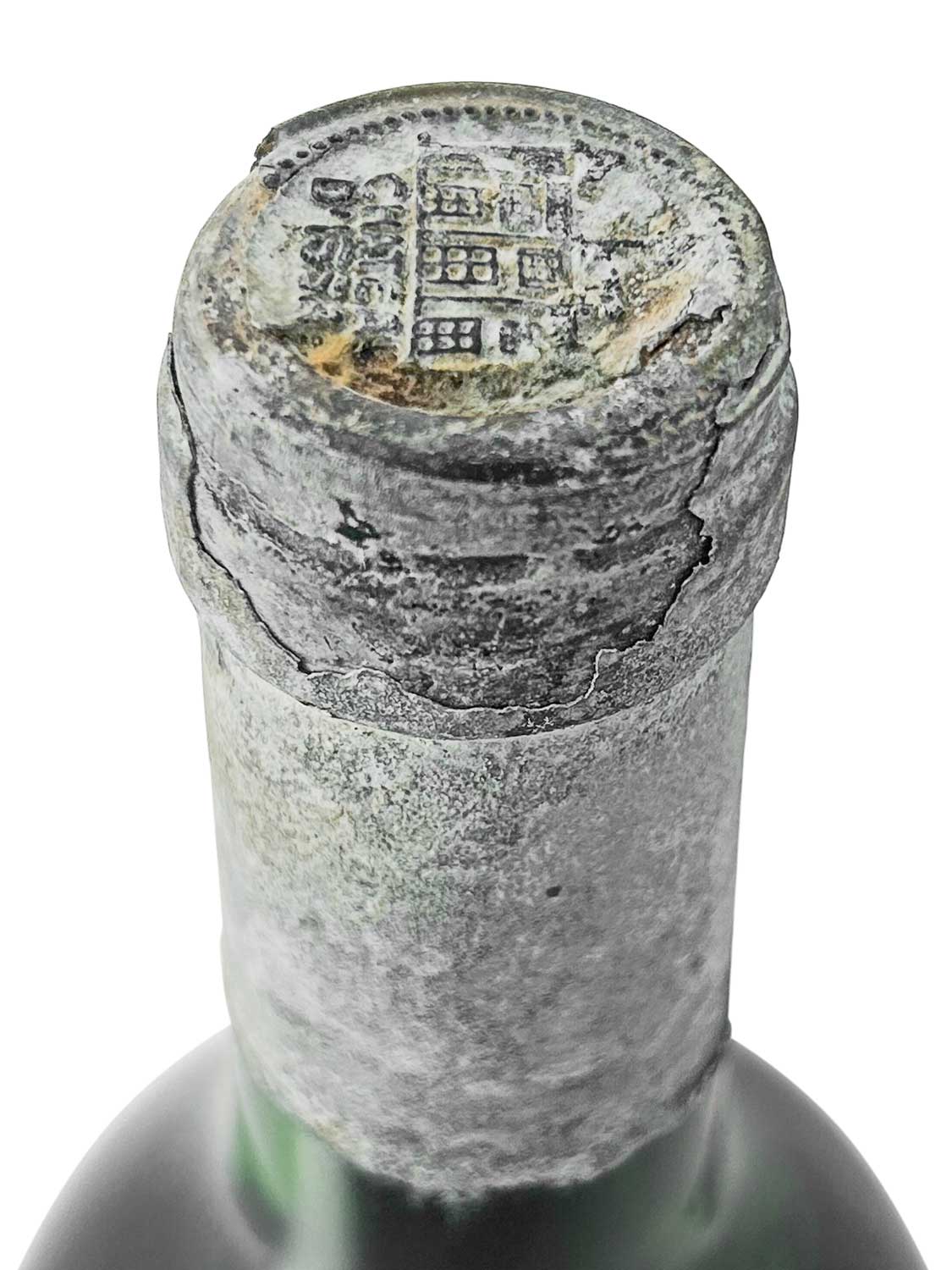 Kapsel einer Weinflasche von Chateau d' Issan 1984