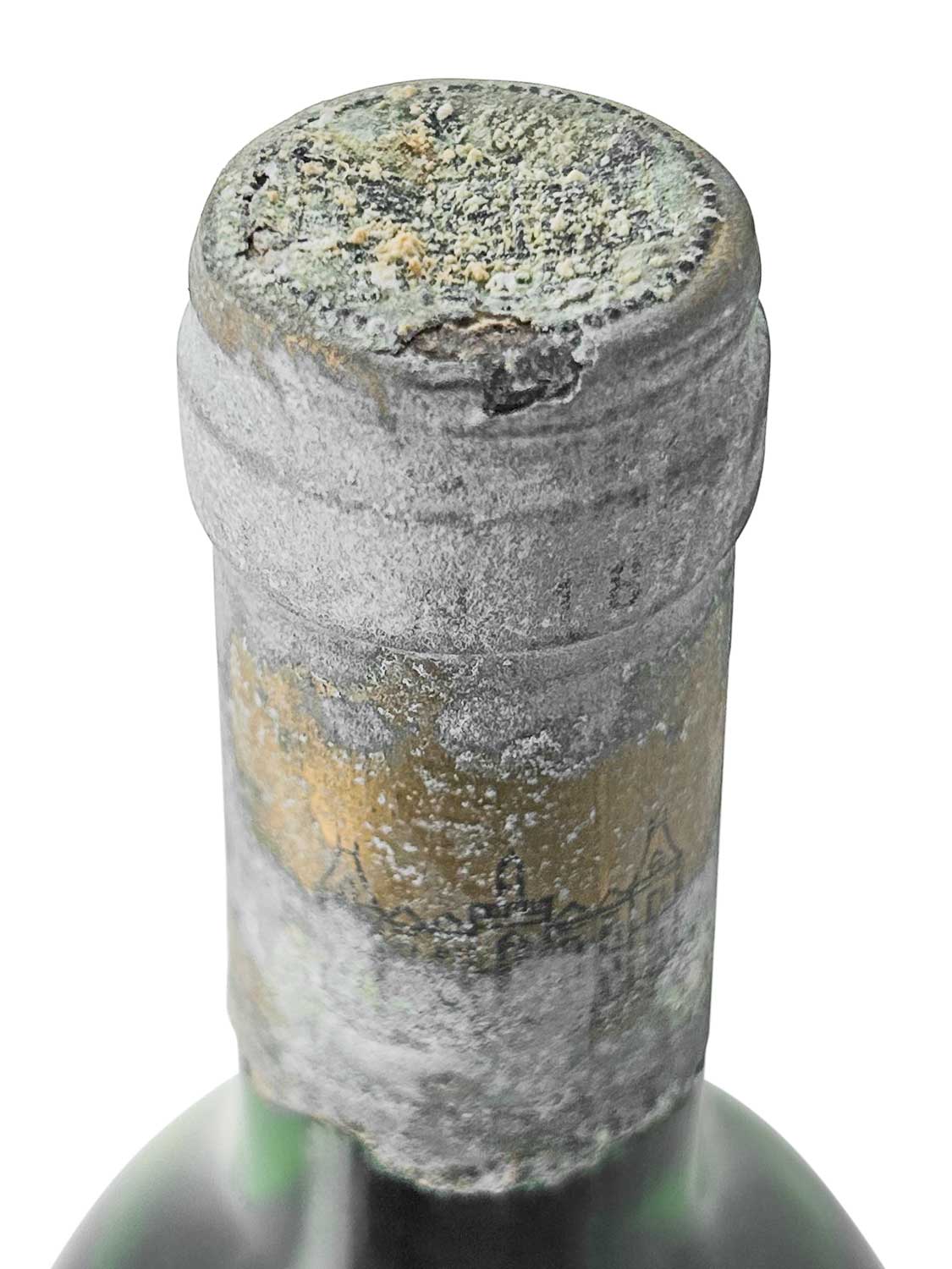 Kapsel einer Weinflasche von Chateau d' Issan 1984