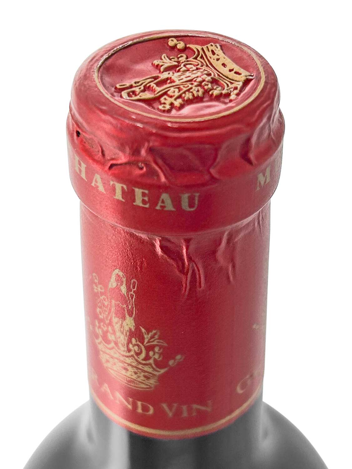 Kapsel einer Weinflasche von Chateau Giscours 2009