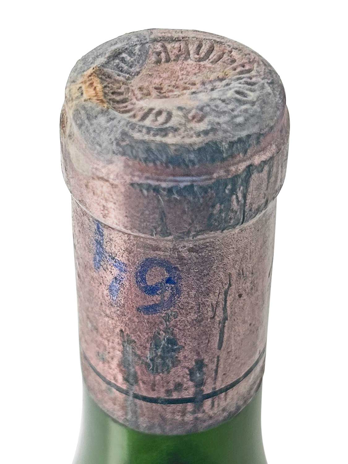 Kapsel einer Weinflasche von Chateau Haut Brion 1964