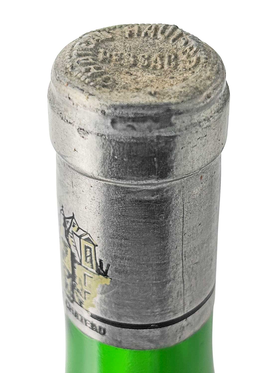 Kapsel einer Weinflasche von Chateau Haut Brion 1977