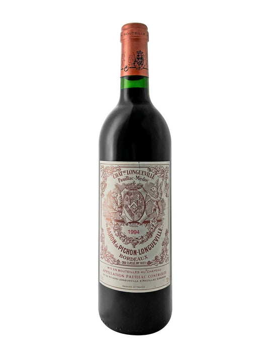 Eine Weinflasche von Chateau Pichon Baron au Baron de Pichon Longueville 1994
