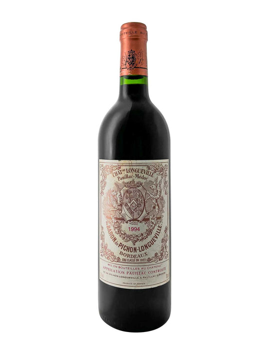 Eine Weinflasche von Chateau Pichon Baron au Baron de Pichon Longueville 1994