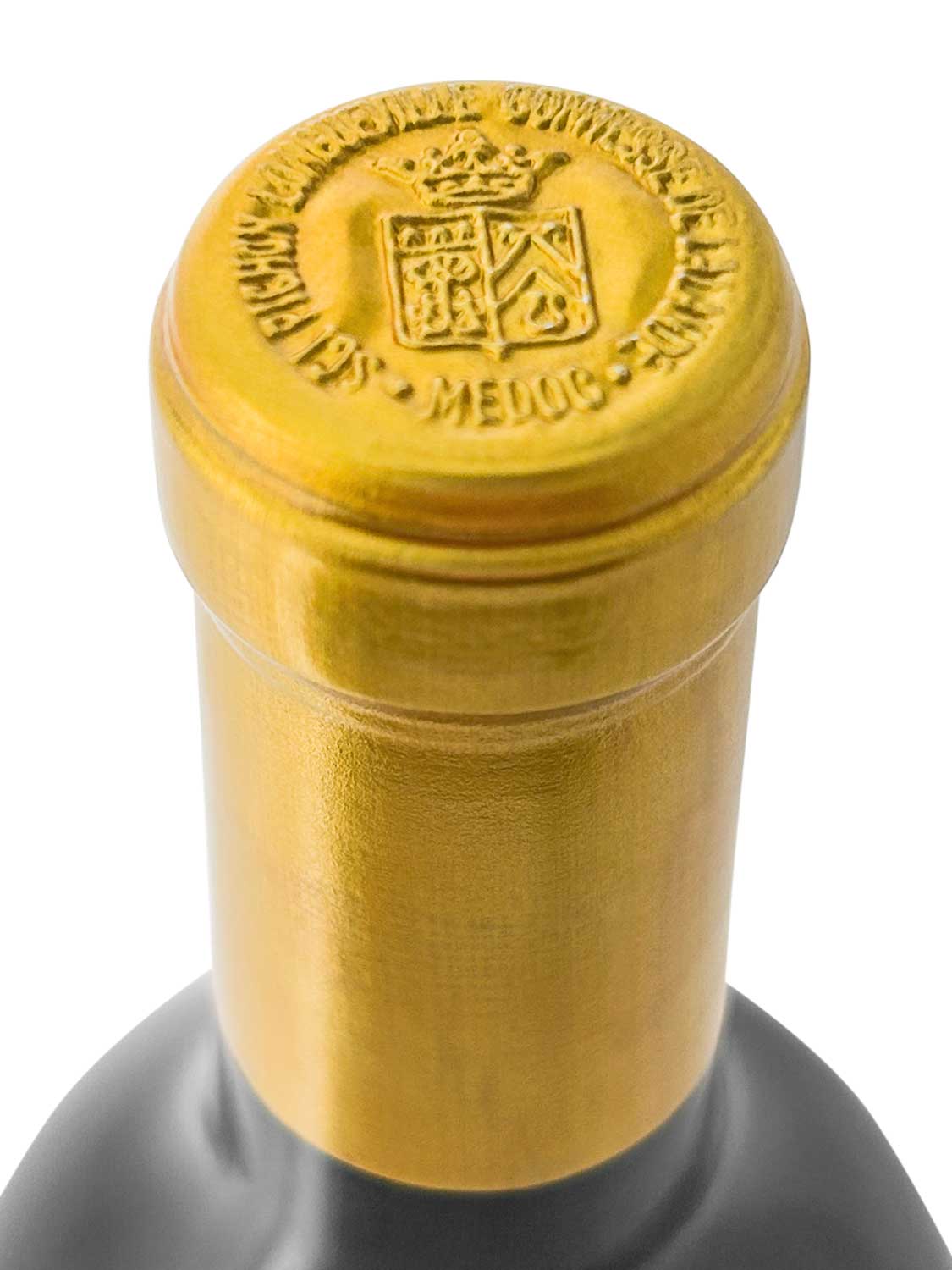 Kapsel einer Weinflasche von Chateau Pichon Longueville Comtesse de Lalande 2020