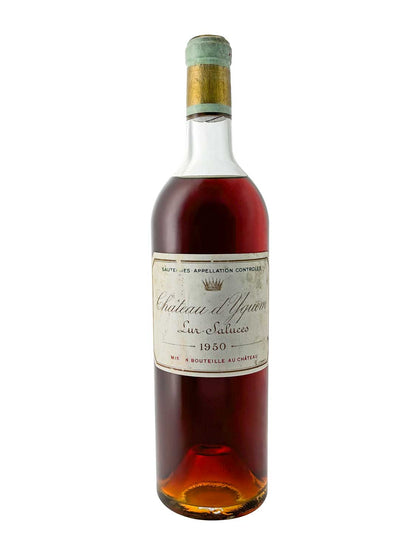 Weinflasche von Chateau d' Yquem 1950