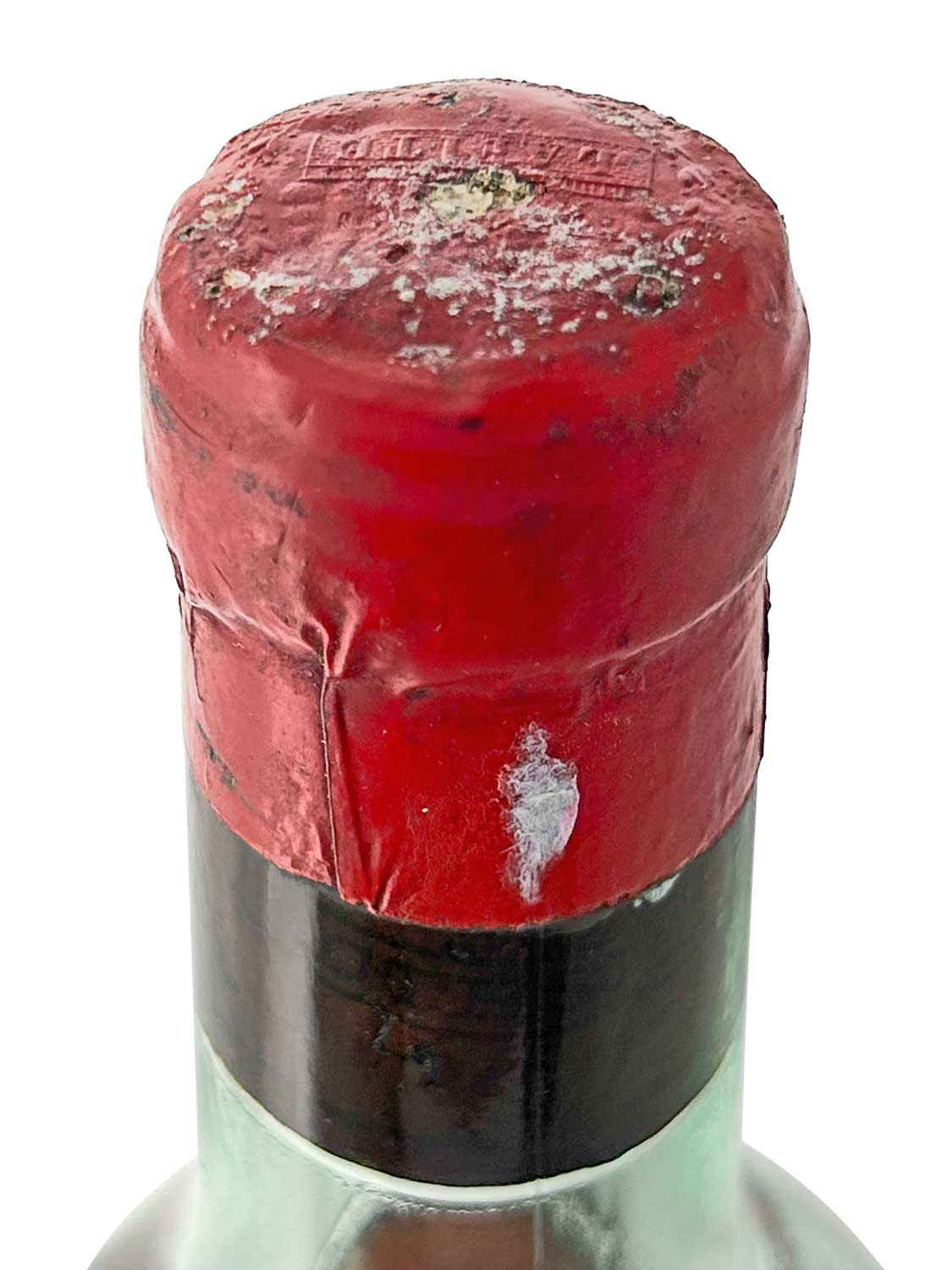Kapsel einer Weinflasche von Chateau Lafite Rothschild 1938