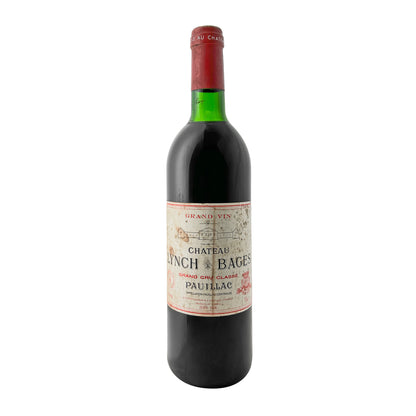 Château Lynch-Bages 1994, Pauillac, Cinquième Grand Cru Classé – Flasche frontal mit vollständigem Etikett