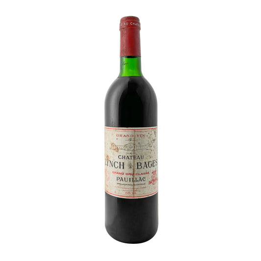 Château Lynch-Bages 1994, Pauillac, Cinquième Grand Cru Classé – Flasche frontal mit vollständigem Etikett