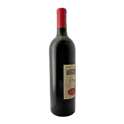 Château Pavie 1919 Etikett seitlich, mit sichtbarem Château-Wachssiegel