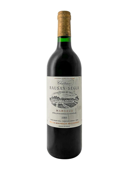 Eine Weinflasche von Chateau Rauzan Segla 1993