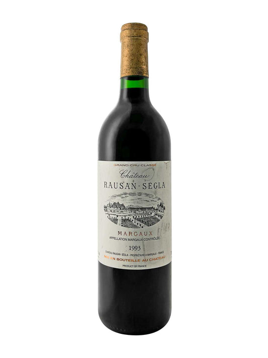 Eine Weinflasche von Chateau Rauzan Segla 1993