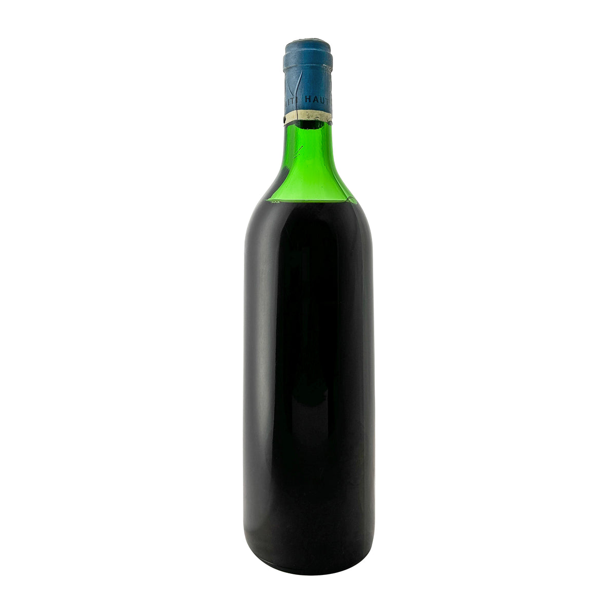 Château Smith Haut Lafitte 1966, Rückseite der Flasche mit Kapsel