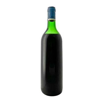 Château Smith Haut Lafitte 1966, Rückseite der Flasche mit Kapsel